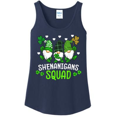 Shenanigans Squad Gnome St Patrick's Ladies Essential Tank