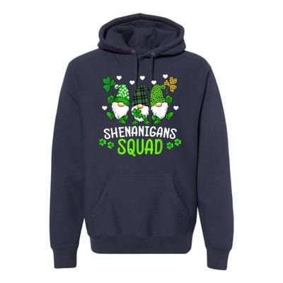 Shenanigans Squad Gnome St Patrick's Premium Hoodie