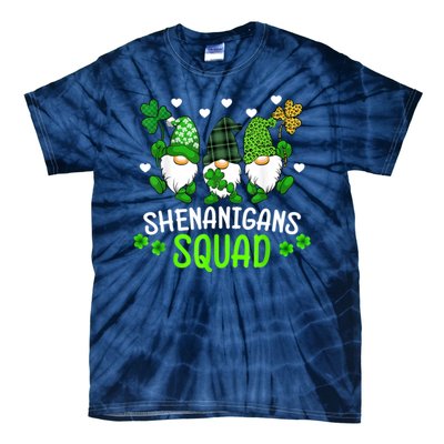 Shenanigans Squad Gnome St Patrick's Tie-Dye T-Shirt