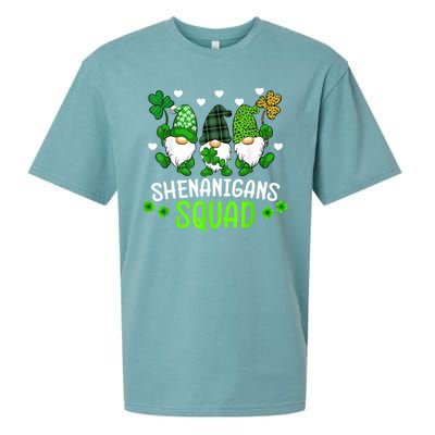 Shenanigans Squad Gnome St Patrick's Sueded Cloud Jersey T-Shirt