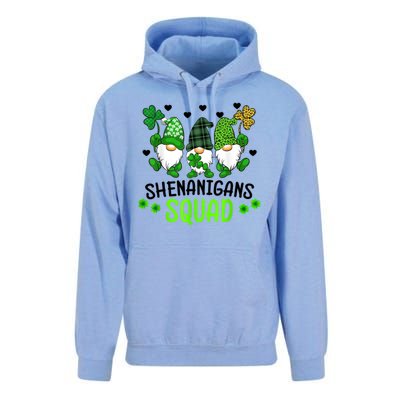 Shenanigans Squad Gnome St Patrick's Unisex Surf Hoodie