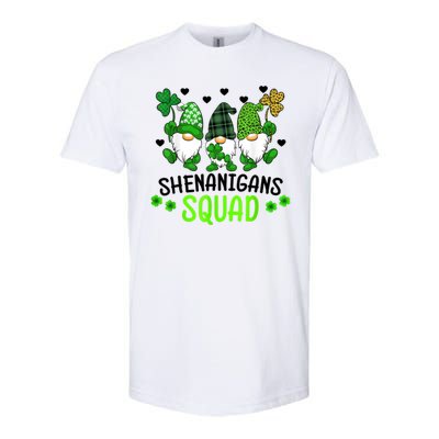 Shenanigans Squad Gnome St Patrick's Softstyle® CVC T-Shirt