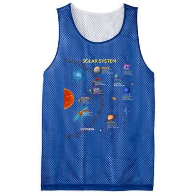 Solar System Gift Perfect Space Enthusiasts Gift Great Gift Mesh Reversible Basketball Jersey Tank