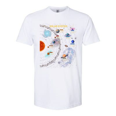 Solar System Gift Perfect Space Enthusiasts Gift Great Gift Softstyle CVC T-Shirt