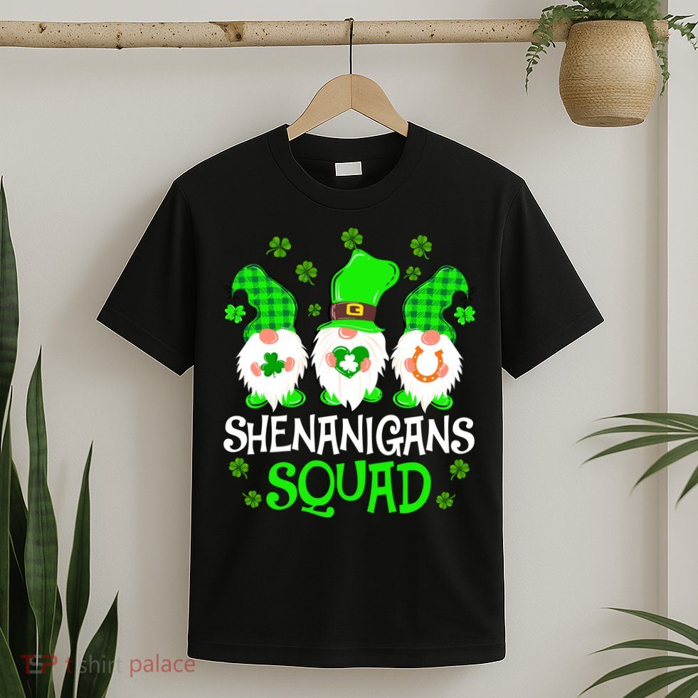 Shenanigans Squad Gnomies St Patrick's Day T-Shirt