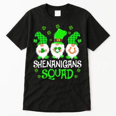 Shenanigans Squad Gnomies St Patrick's Day Tall T-Shirt