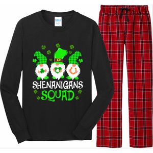 Shenanigans Squad Gnomies St Patrick's Day Long Sleeve Pajama Set