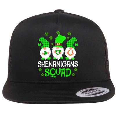 Shenanigans Squad Gnomies St Patrick's Day Flatbill Hat