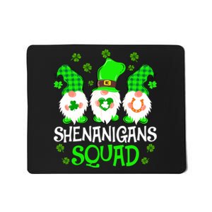 Shenanigans Squad Gnomies St Patrick's Day Mousepad