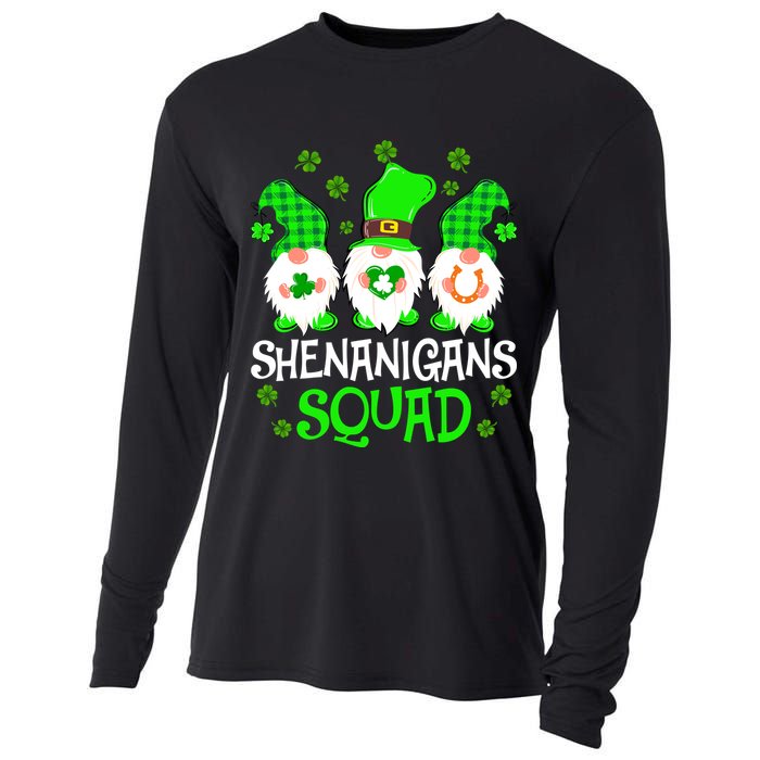 Shenanigans Squad Gnomies St Patrick's Day Cooling Performance Long Sleeve Crew