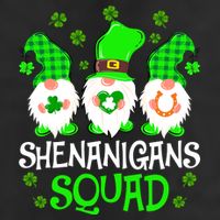 Shenanigans Squad Gnomies St Patrick's Day 25L Jumbo Tote