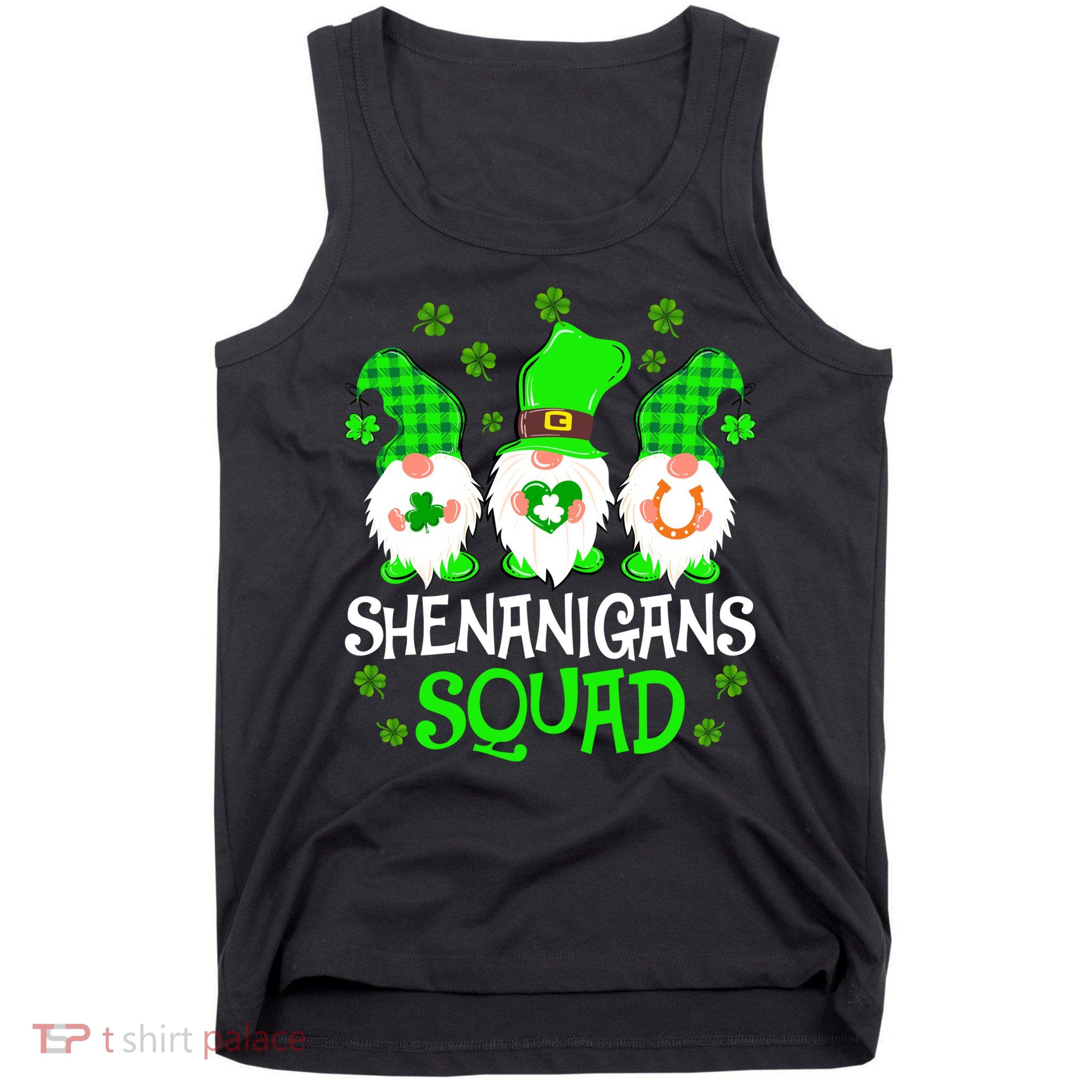 Shenanigans Squad Gnomies St Patrick's Day Tank Top
