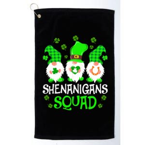 Shenanigans Squad Gnomies St Patrick's Day Platinum Collection Golf Towel