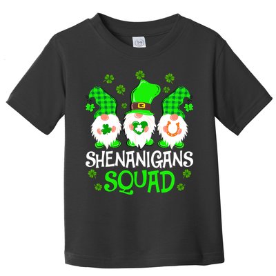 Shenanigans Squad Gnomies St Patrick's Day Toddler T-Shirt