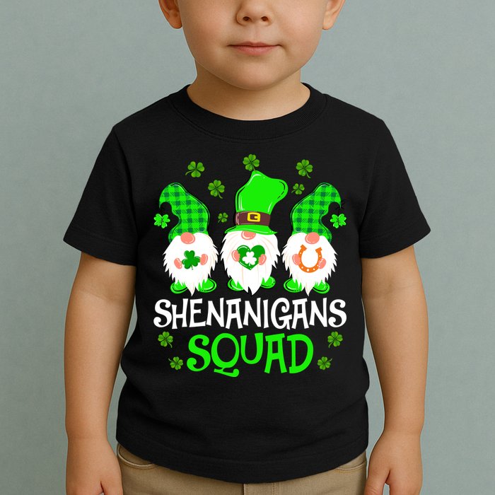 Shenanigans Squad Gnomies St Patrick's Day Toddler T-Shirt