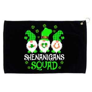 Shenanigans Squad Gnomies St Patrick's Day Grommeted Golf Towel