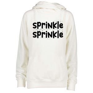 Sprinkle Sprinkle Gals Gift Womens Funnel Neck Pullover Hood