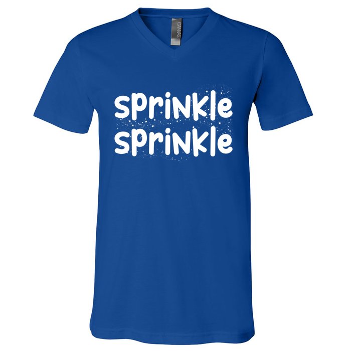 Sprinkle Sprinkle Gals Gift V-Neck T-Shirt