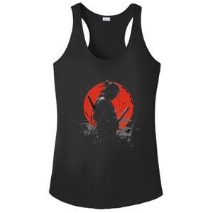 Samurai Spirit Graphic Modern WarriorS Ladies PosiCharge Competitor Racerback Tank