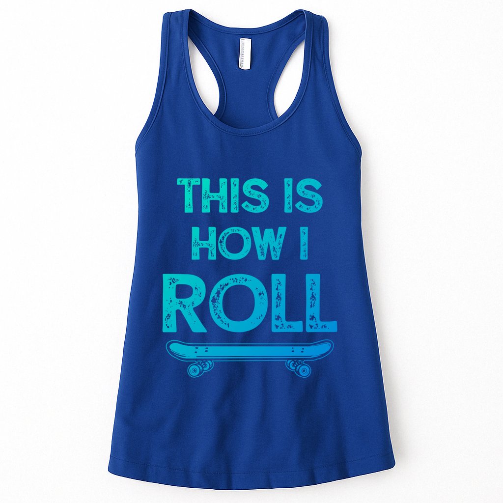 Skateboard Skateboarding Gift For Skateboarders Funny Gift Womens Tank Top