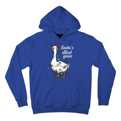 Santa’s silliest goose Funny Christmas Family Sweatshirt Hoodie