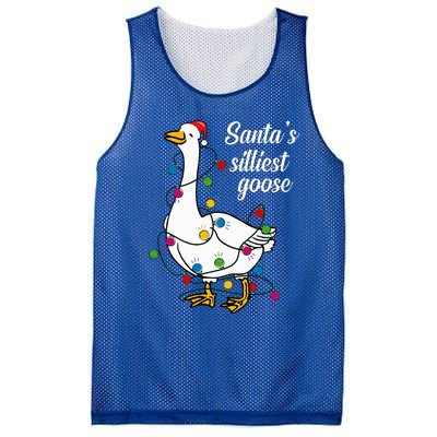 Santa’s silliest goose Funny Christmas Family Sweatshirt Mesh Reversible Basketball Jersey Tank