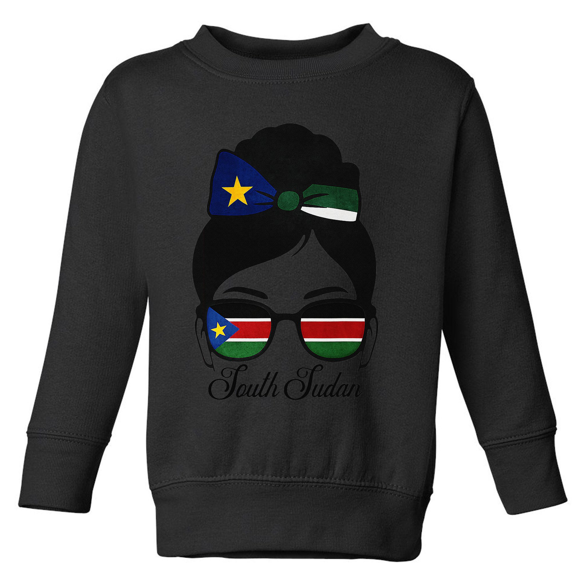 South Sudan Girl Toddler Sweatshirt
