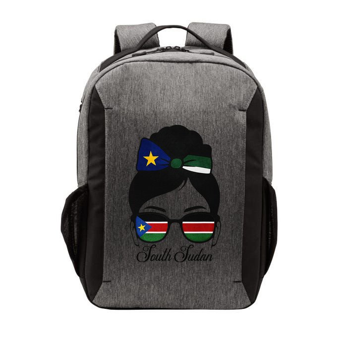 South Sudan Girl Vector Backpack