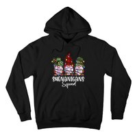 Shenanigans Squad Gnomes Pajamas Family Matching Christmas Hoodie