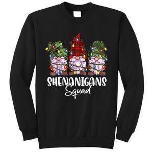 Shenanigans Squad Gnomes Pajamas Family Matching Christmas Sweatshirt