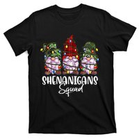 Shenanigans Squad Gnomes Pajamas Family Matching Christmas T-Shirt