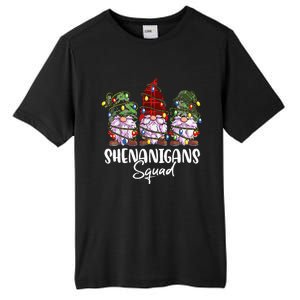 Shenanigans Squad Gnomes Pajamas Family Matching Christmas Tall Fusion ChromaSoft Performance T-Shirt