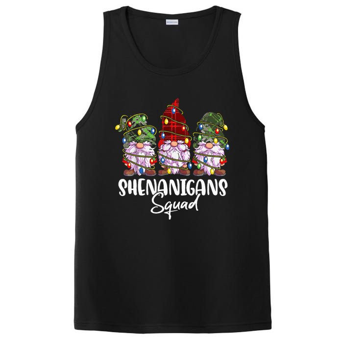 Shenanigans Squad Gnomes Pajamas Family Matching Christmas PosiCharge Competitor Tank