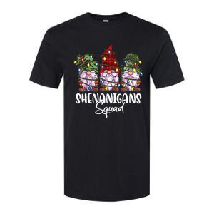 Shenanigans Squad Gnomes Pajamas Family Matching Christmas Softstyle CVC T-Shirt