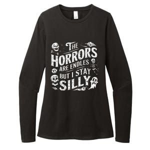 Stay Silly Goose Horrors Are Endless Funny Meme Womens CVC Long Sleeve Shirt