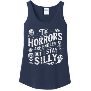 Stay Silly Goose Horrors Are Endless Funny Meme Ladies Essential Tank