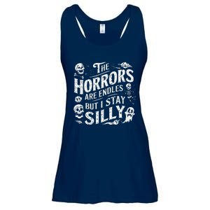 Stay Silly Goose Horrors Are Endless Funny Meme Ladies Essential Flowy Tank