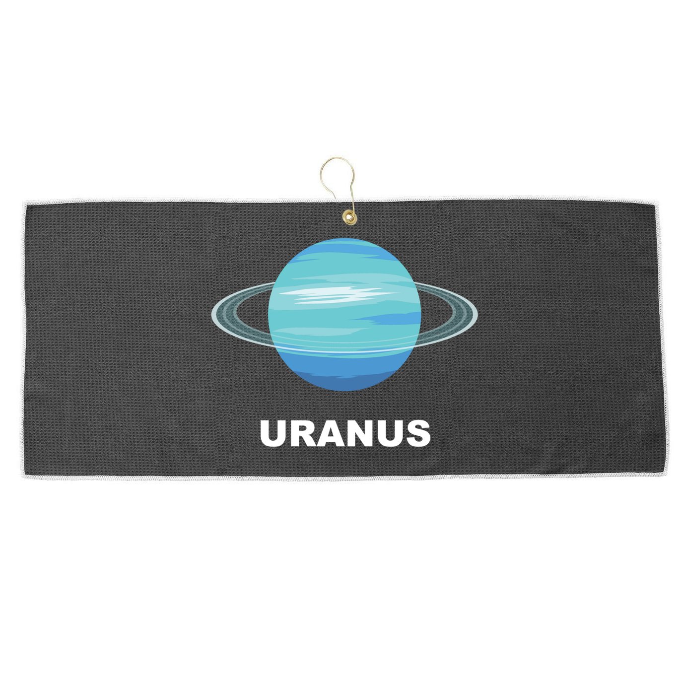 Solar System Group Costumes Gift Giant Planet Uranus Costume Great Gift Large Microfiber Waffle Golf Towel