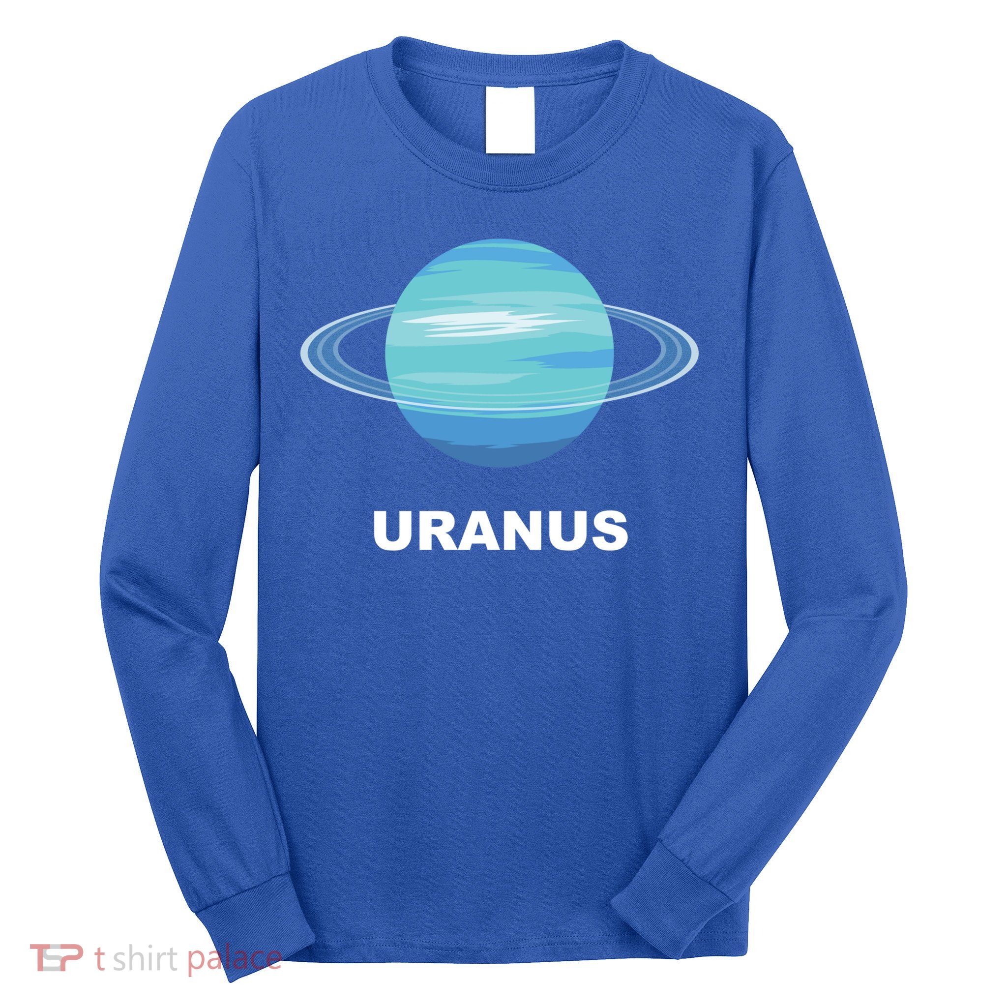 Solar System Group Costumes Gift Giant Planet Uranus Costume Great Gift Long Sleeve Shirt