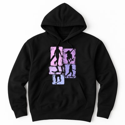 Skateboarder Skater Girl Skateboarding Hoodie