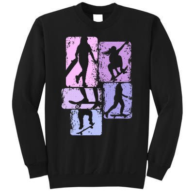 Skateboarder Skater Girl Skateboarding Sweatshirt