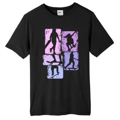 Skateboarder Skater Girl Skateboarding Tall Fusion ChromaSoft Performance T-Shirt