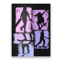 Skateboarder Skater Girl Skateboarding Poster