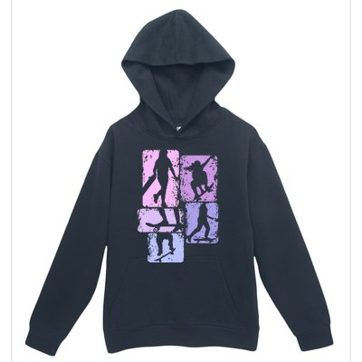 Skateboarder Skater Girl Skateboarding Urban Pullover Hoodie