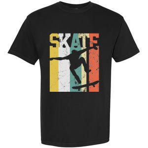 Skate Skateboarder Gift Skateboard Retro Garment-Dyed Heavyweight T-Shirt