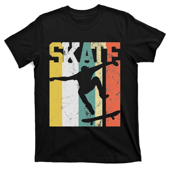 Skate Skateboarder Gift Skateboard Retro T-Shirt