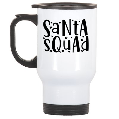 Santa Squad Gift Funny Cute Gift Stainless Steel Travel Mug