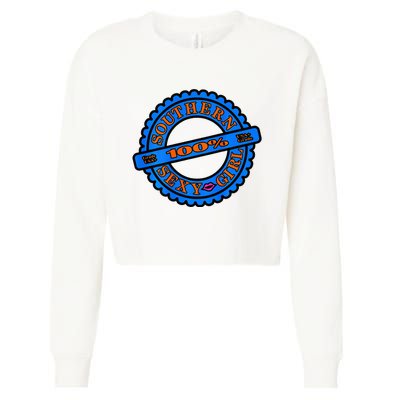 Southern Sexy Girl Cropped Pullover Crew