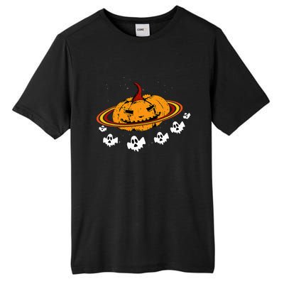 Spooky Space Ghost Costume for Halloween Fun Tall Fusion ChromaSoft Performance T-Shirt