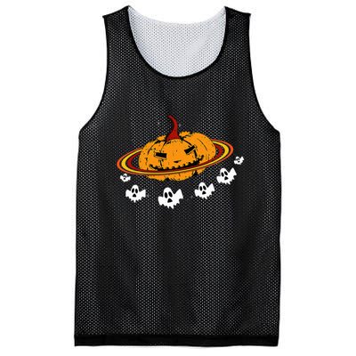 Spooky Space Ghost Costume for Halloween Fun Mesh Reversible Basketball Jersey Tank